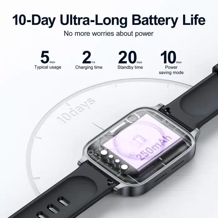 JoyRoom - SmartWatch Fit-Life (JR-FT3) - Health Assistant- IP68 - tamno sivi