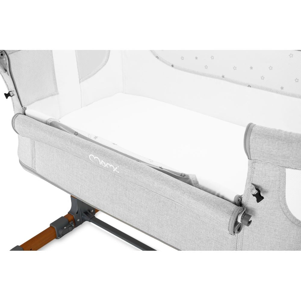 MoMi SMART BED 4u1 krevetić, svijetlo siva