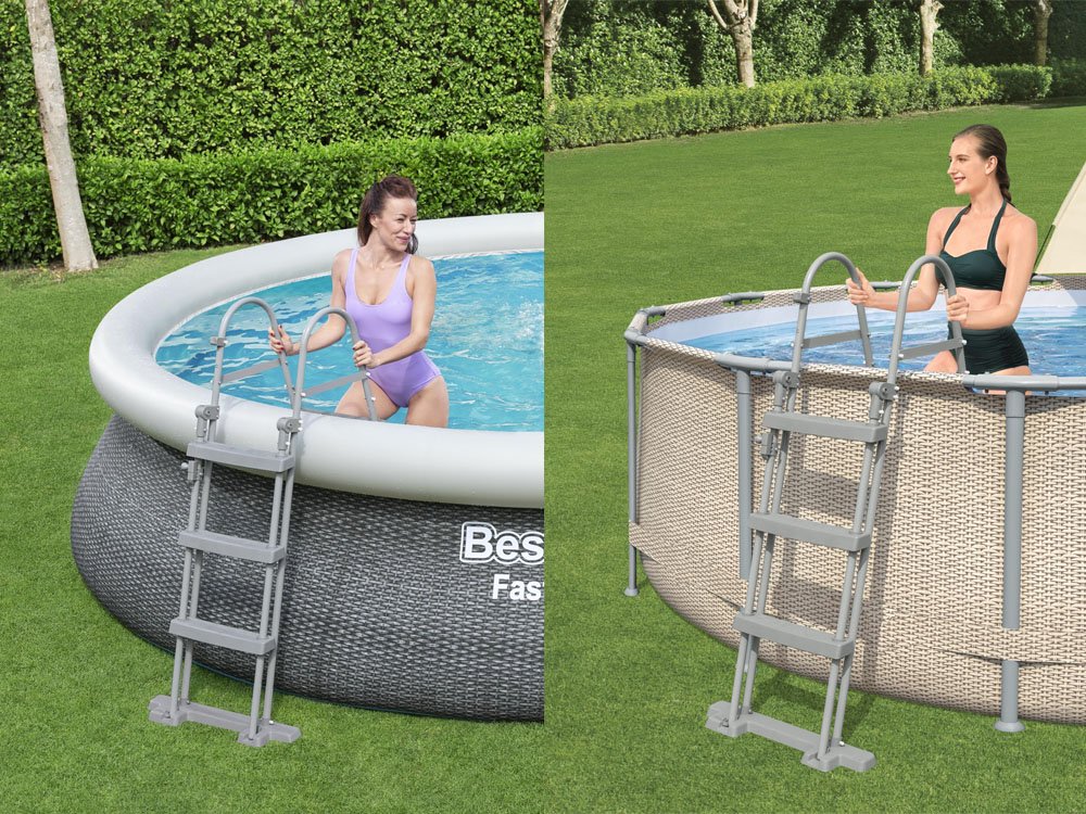 Bestway ljestve za bazen 107cm