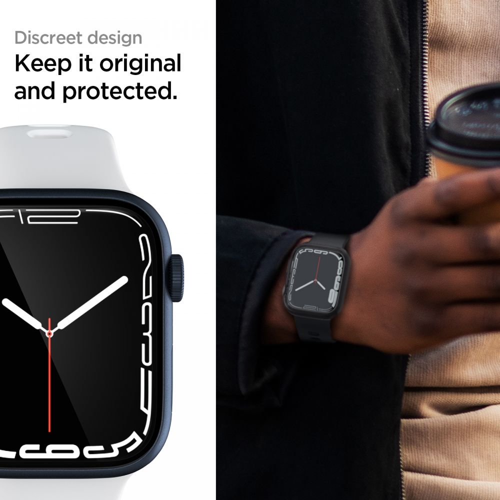 Spigen - Neo Flex (3 kom) - Apple Watch 4 / 5 / 6 / SE / 7 / 8 (44 mm / 45 mm) - prozirni