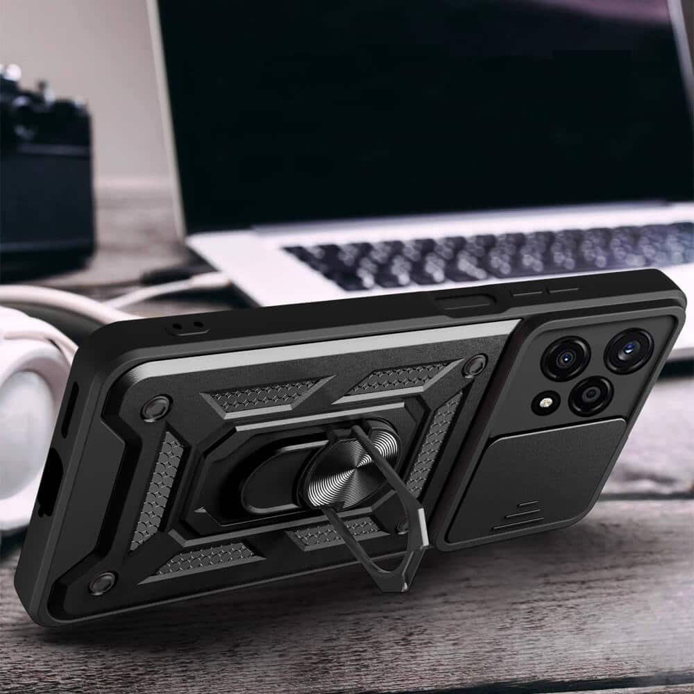 Techsuit – serija CamShield zaštitna maskica za Honor 200 Lite – crna