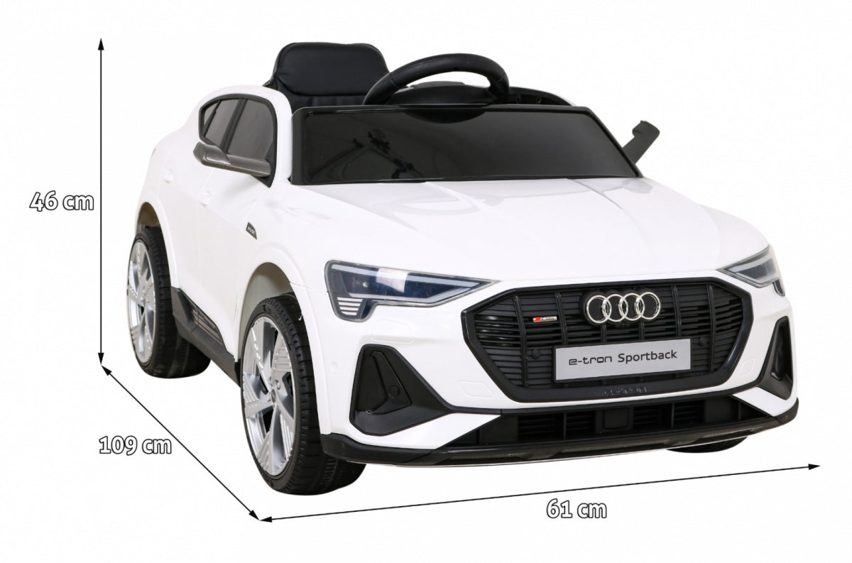 Licencirani auto na akumulator Audi E-Tron Sportback - bijeli