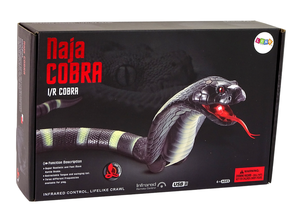 Zmija na daljinsko upravljanje Kobra - 44 cm