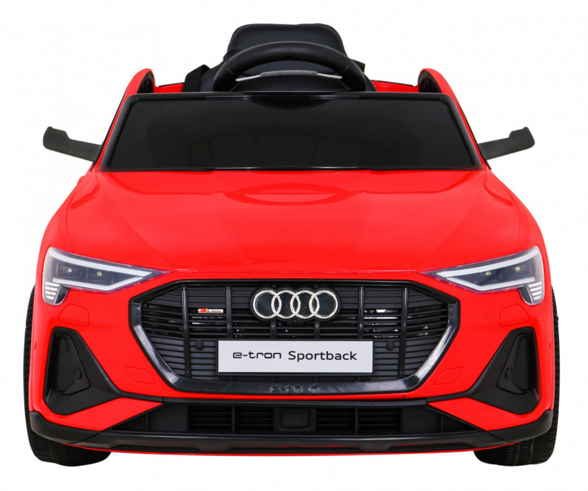 Licencirani auto na akumulator Audi E-Tron Sportback - crveni