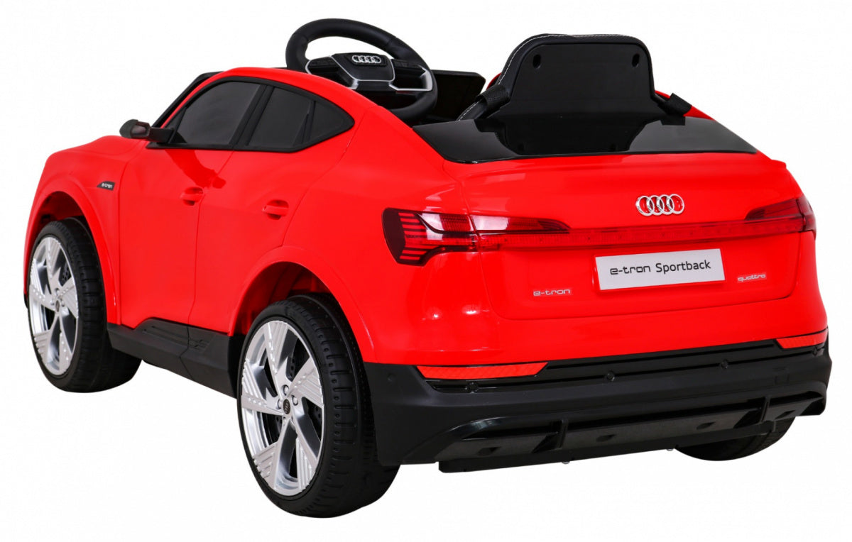 Licencirani auto na akumulator Audi E-Tron Sportback - crveni