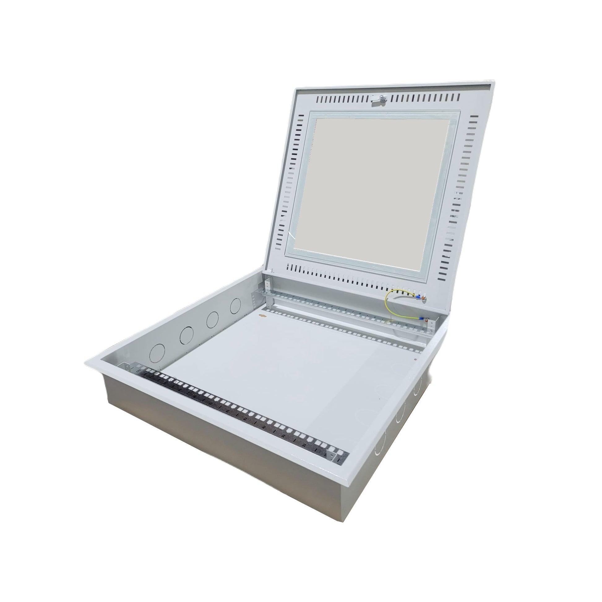 Ormar zidni komunikacijski podžbukni 12U FTTH 600x120mm