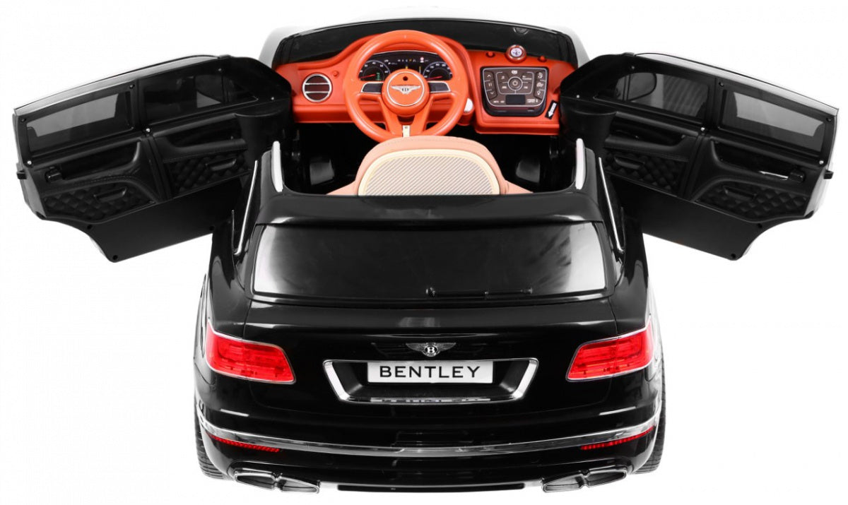 Licencirani auto na akumulator Bentley Bentayga - crni