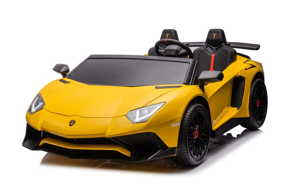 Licencirani auto na akumulator Lamborghini XXL A8803 24V - dvosjed - žuti