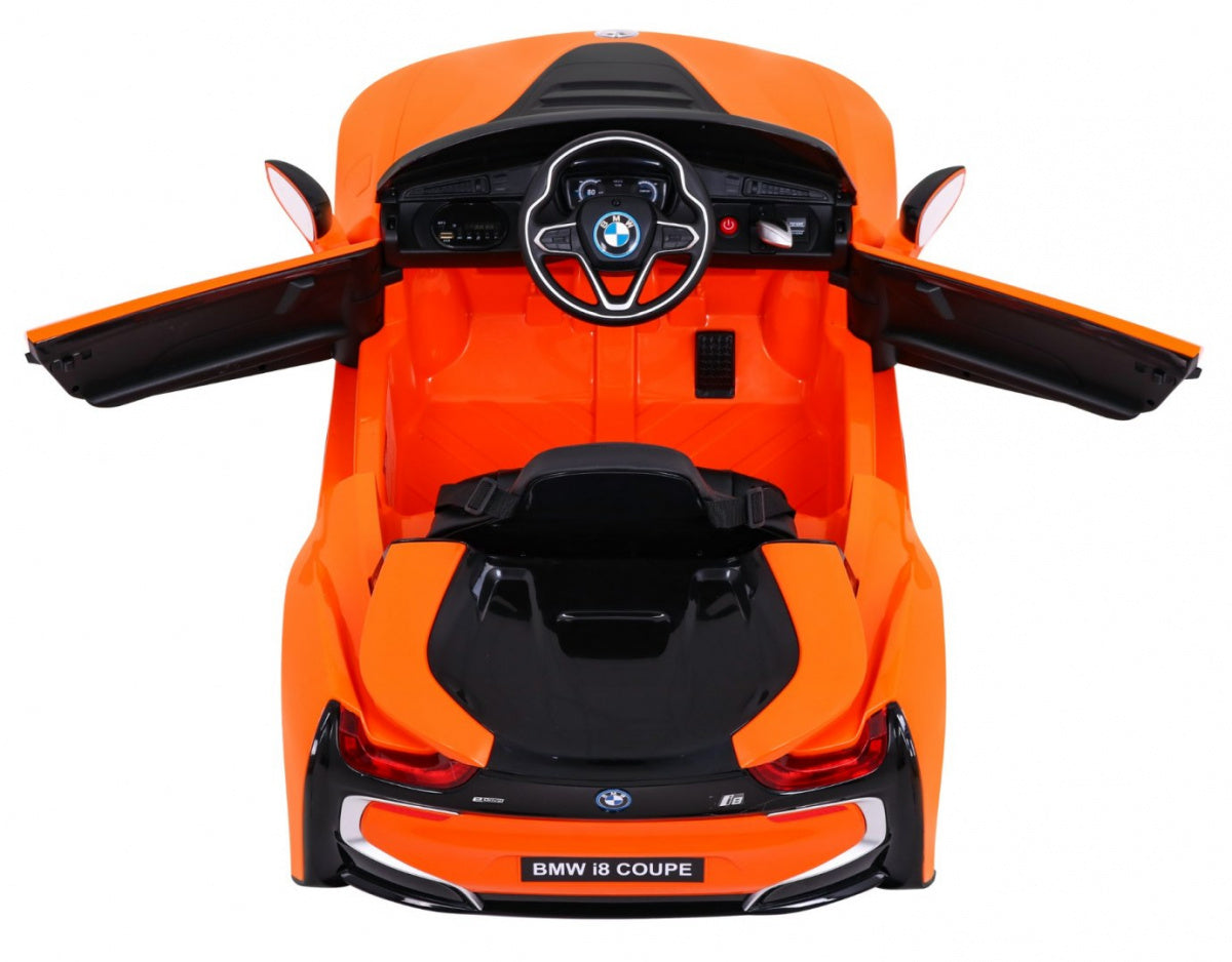 Licencirani auto na akumulator BMW I8 LIFT - narančasti
