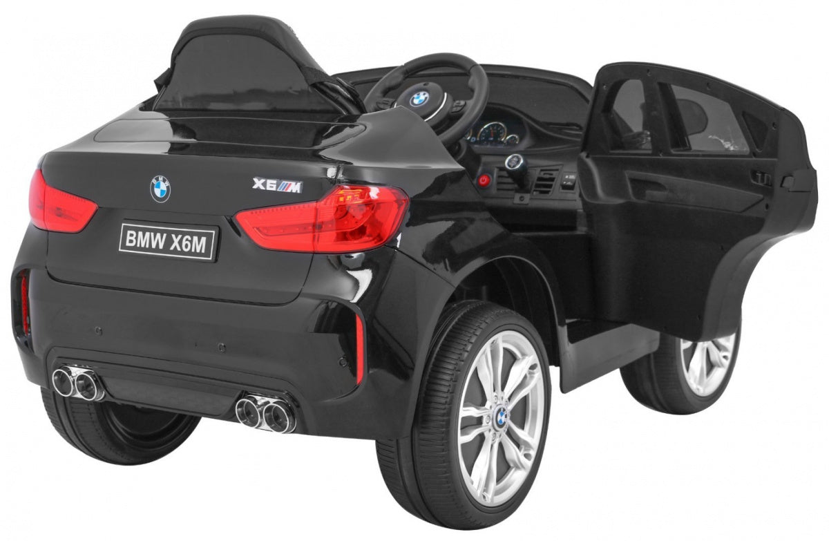 Licencirani auto na akumulator BMW X6M - crni