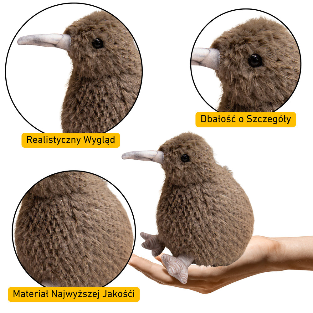 Plišana igračka Kiwi 25 cm - smeđa
