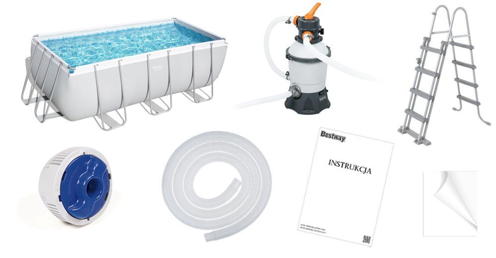 Bestway bazen (412x201x122cm) set 10u1