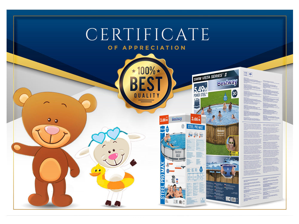 Bestway bazen (412x201x122cm) set 10u1