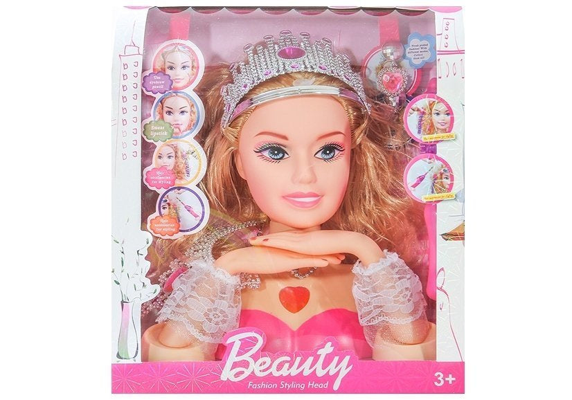 Lutka za igru  za slaganje frizure Styling s rekvizitima
