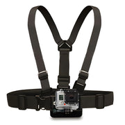 Techsuit - prsni pojas - za GoPro / SJCAM / Xiaomi Yi kameru - Crna KP27236