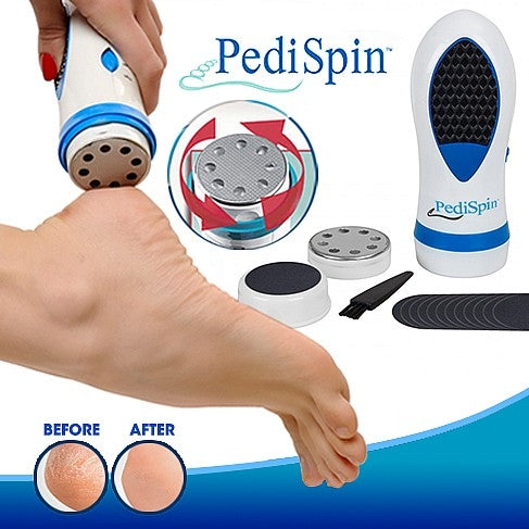 Pedi Spin električni set za piling stopala (pogledajte video)