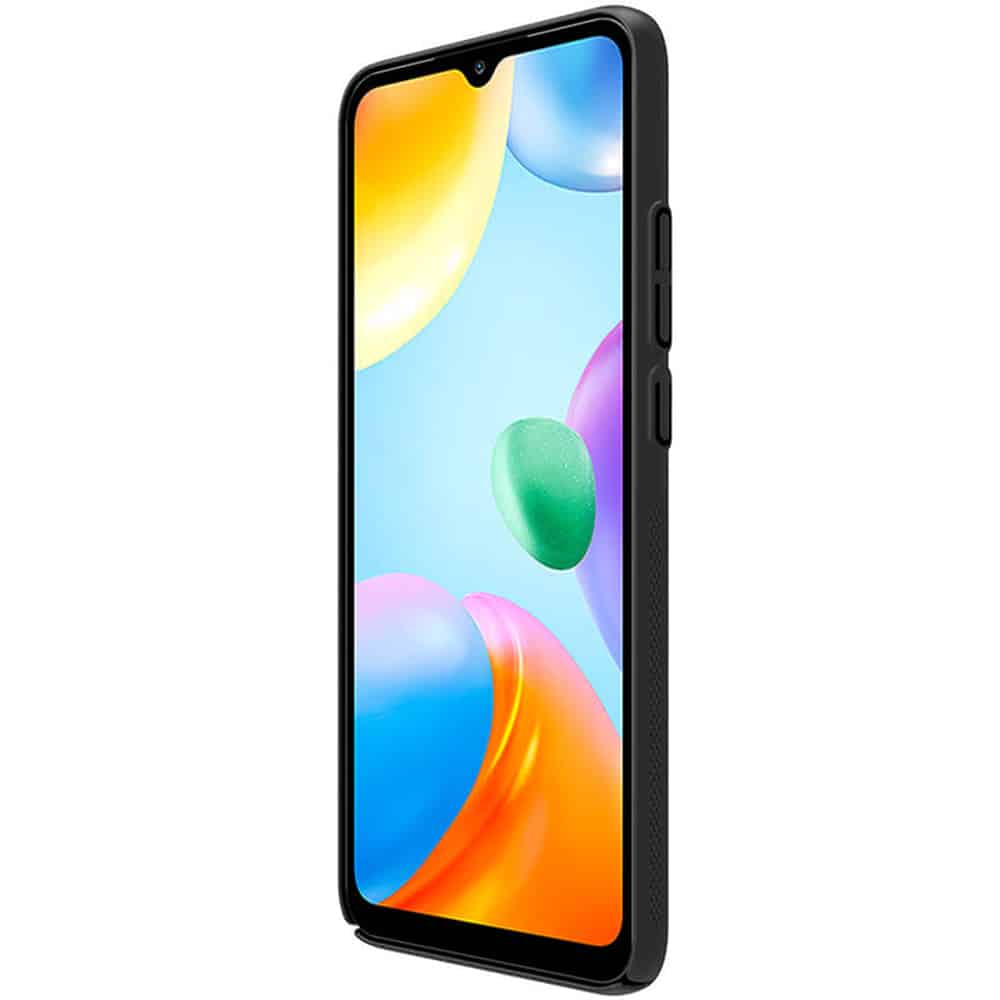 Nillkin Super Frosted Shield Pro izdržljiva maska za Xiaomi Redmi 10C - crna