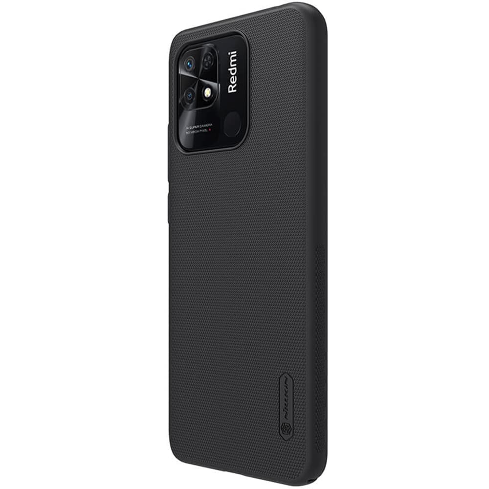 Nillkin Super Frosted Shield Pro izdržljiva maska za Xiaomi Redmi 10C - crna