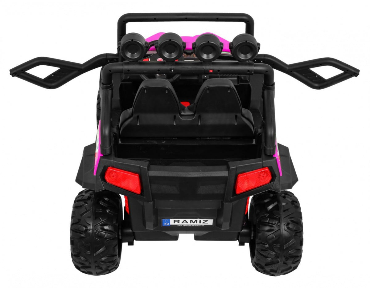 Buggy na akumulator Grand 4x4 LIFT STRONG - dvosjed - rozi