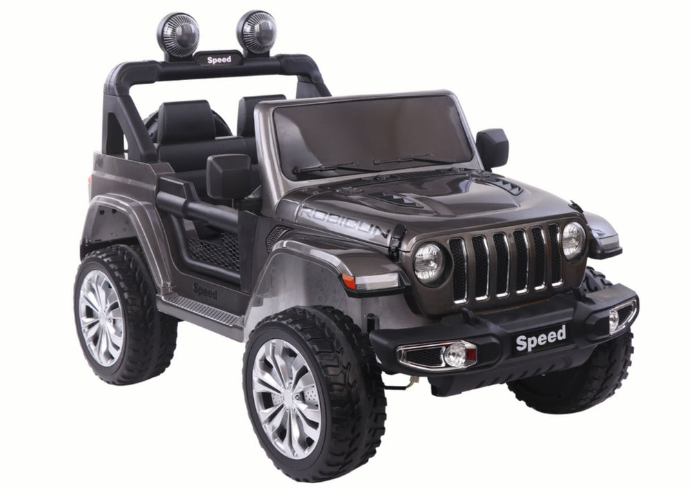 Auto na akumulator FT-938 4x4 - sivi/lakirani