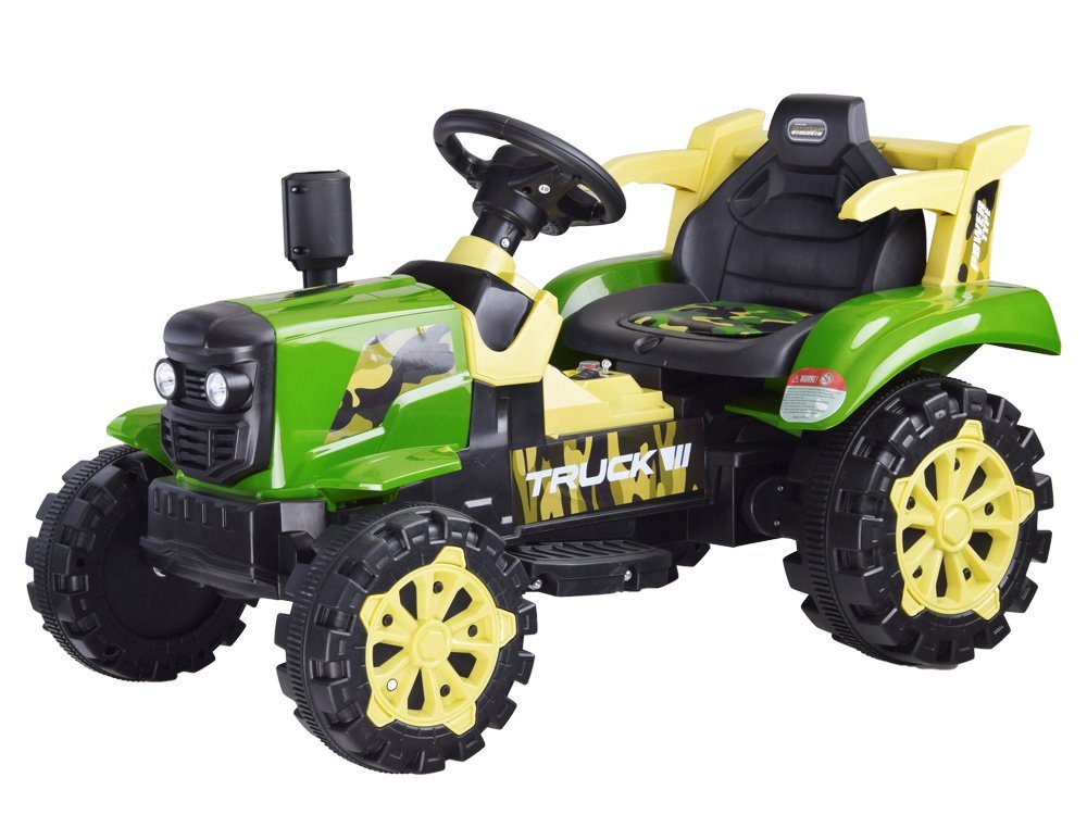 Zeleni traktor s prikolicom AKU