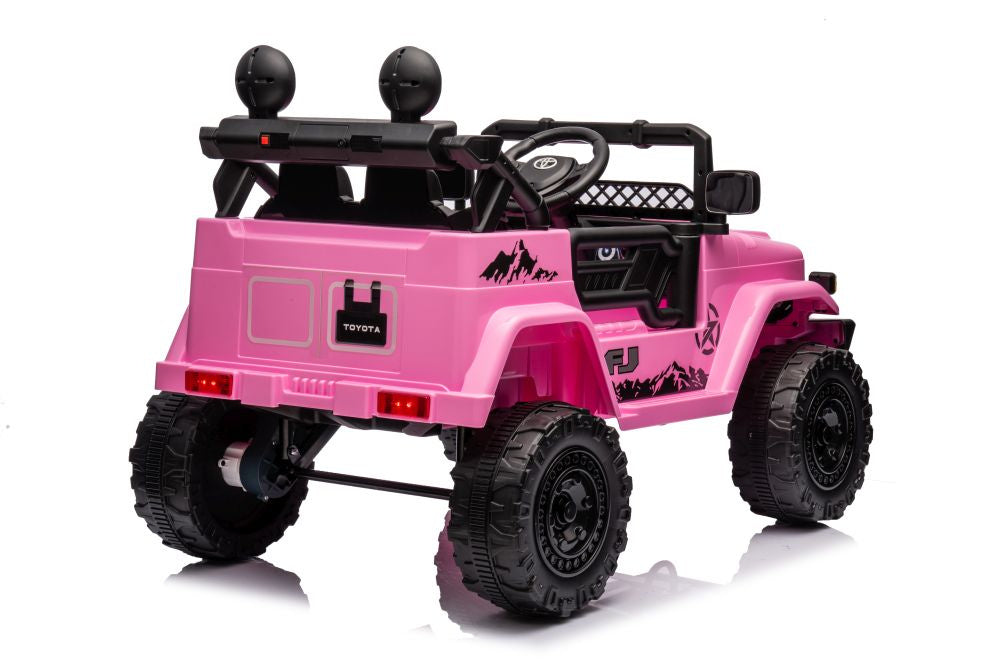 Licencirani auto na akumulator Toyota FJ White 4x4 - rozi