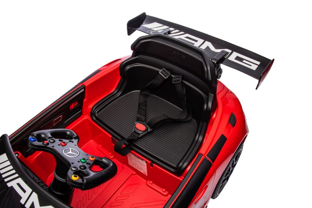 Licencirani auto na akumulator Mercedes AMG GT3 - crveni