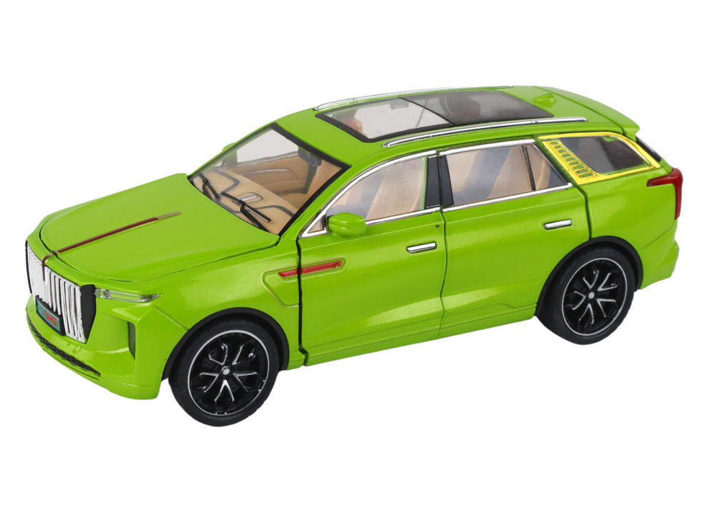 Auto na daljinsko upravljanje Aluminum 1:24 - zeleni