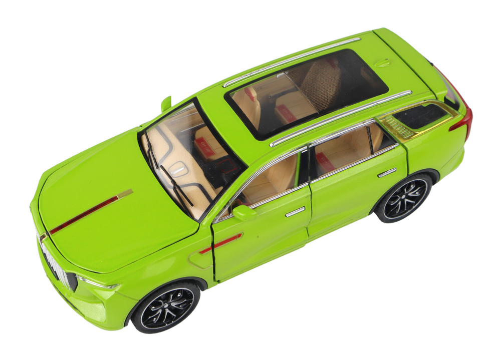 Auto na daljinsko upravljanje Aluminum 1:24 - zeleni