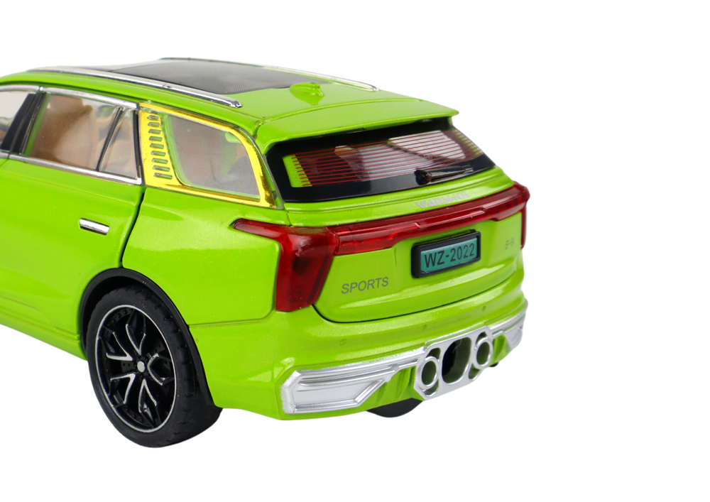 Auto na daljinsko upravljanje Aluminum 1:24 - zeleni