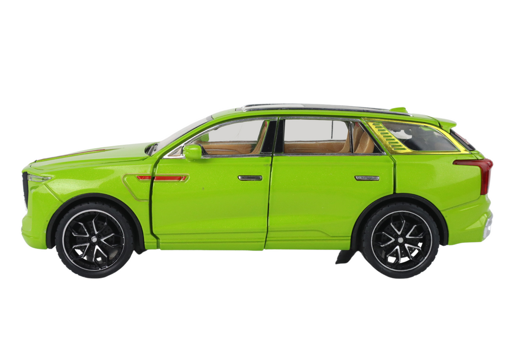 Auto na daljinsko upravljanje Aluminum 1:24 - zeleni