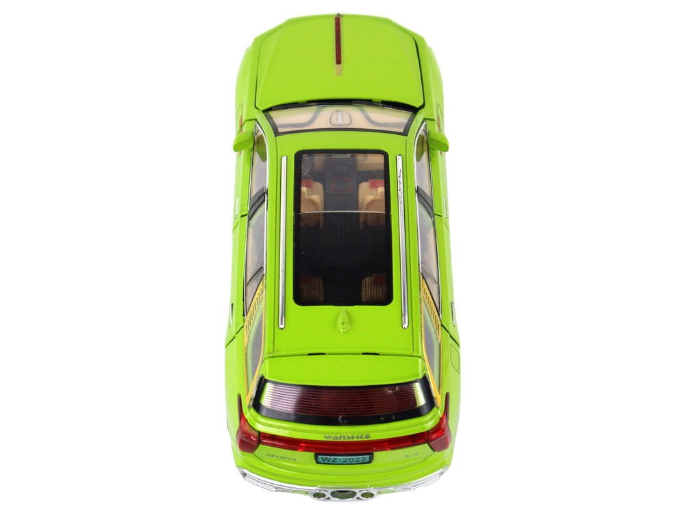 Auto na daljinsko upravljanje Aluminum 1:24 - zeleni