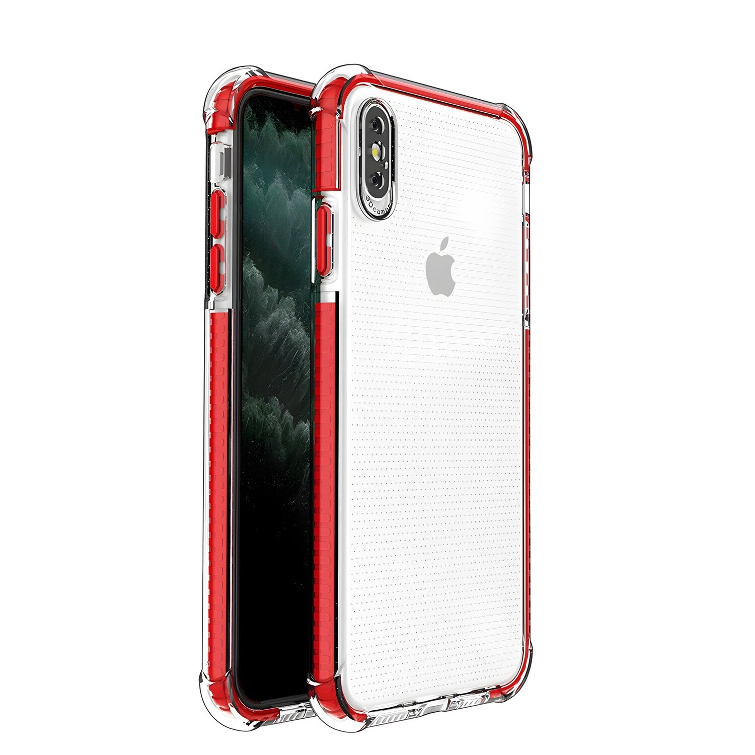 Silikonska futrola Spring Armor za Apple iPhone XS Max - Crvena KP9574