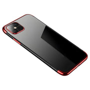 Futrola Clear Color s obojenim rubom za Samsung Galaxy S21 Plus 5G - Crvena KP10820