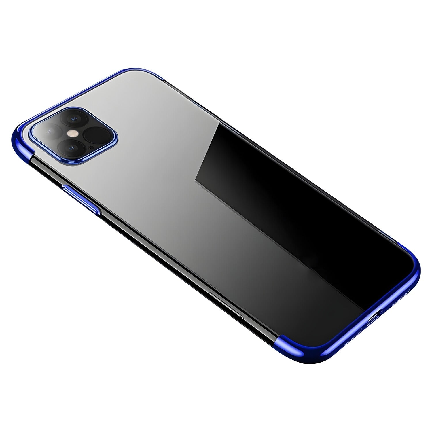 Futrola Clear Color s obojenim rubom za Samsung Galaxy S21 Plus 5G - Plava KP10821