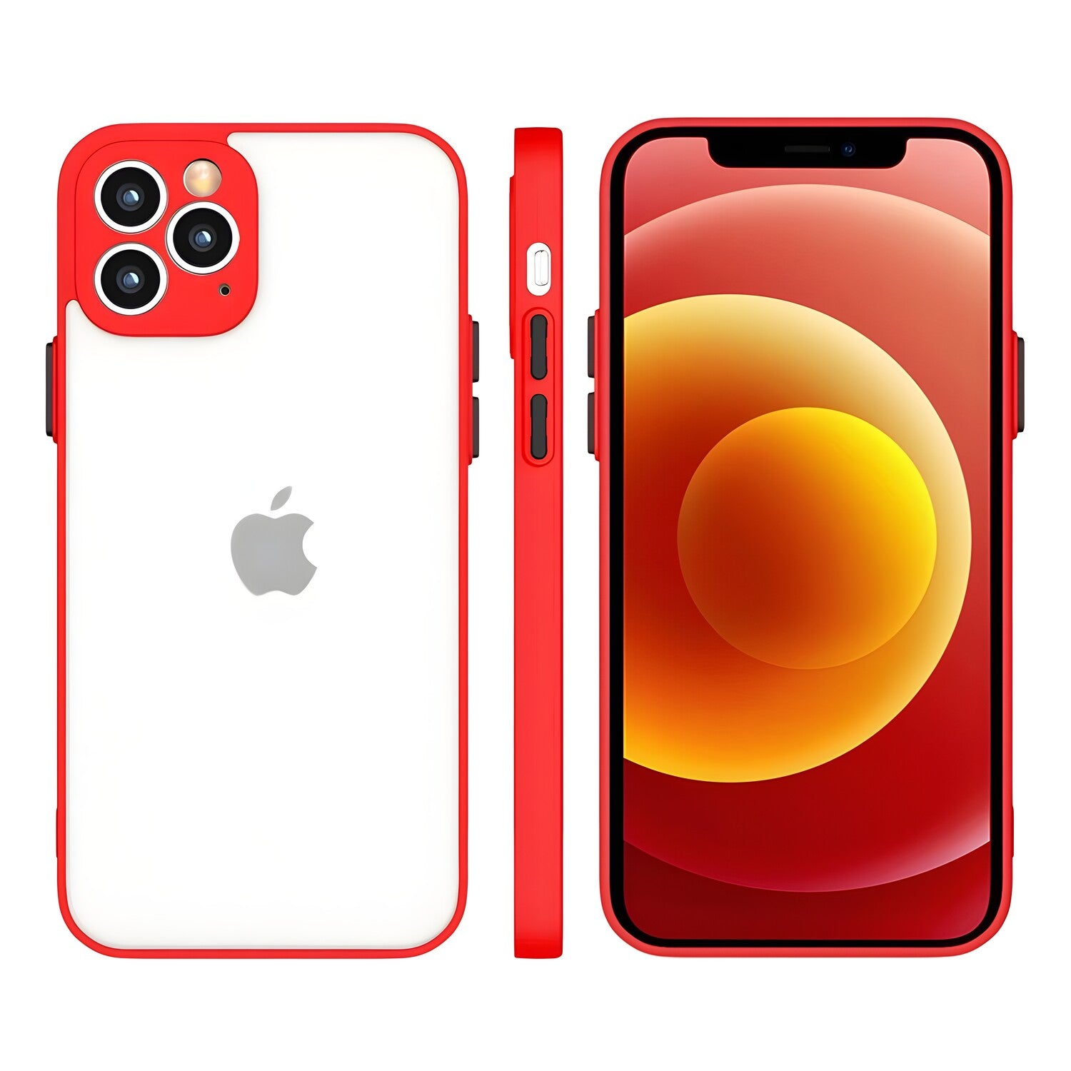 Silikonska fleksibilna futrola Milky Case za Xiaomi Redmi 9A - Crvena KP11722
