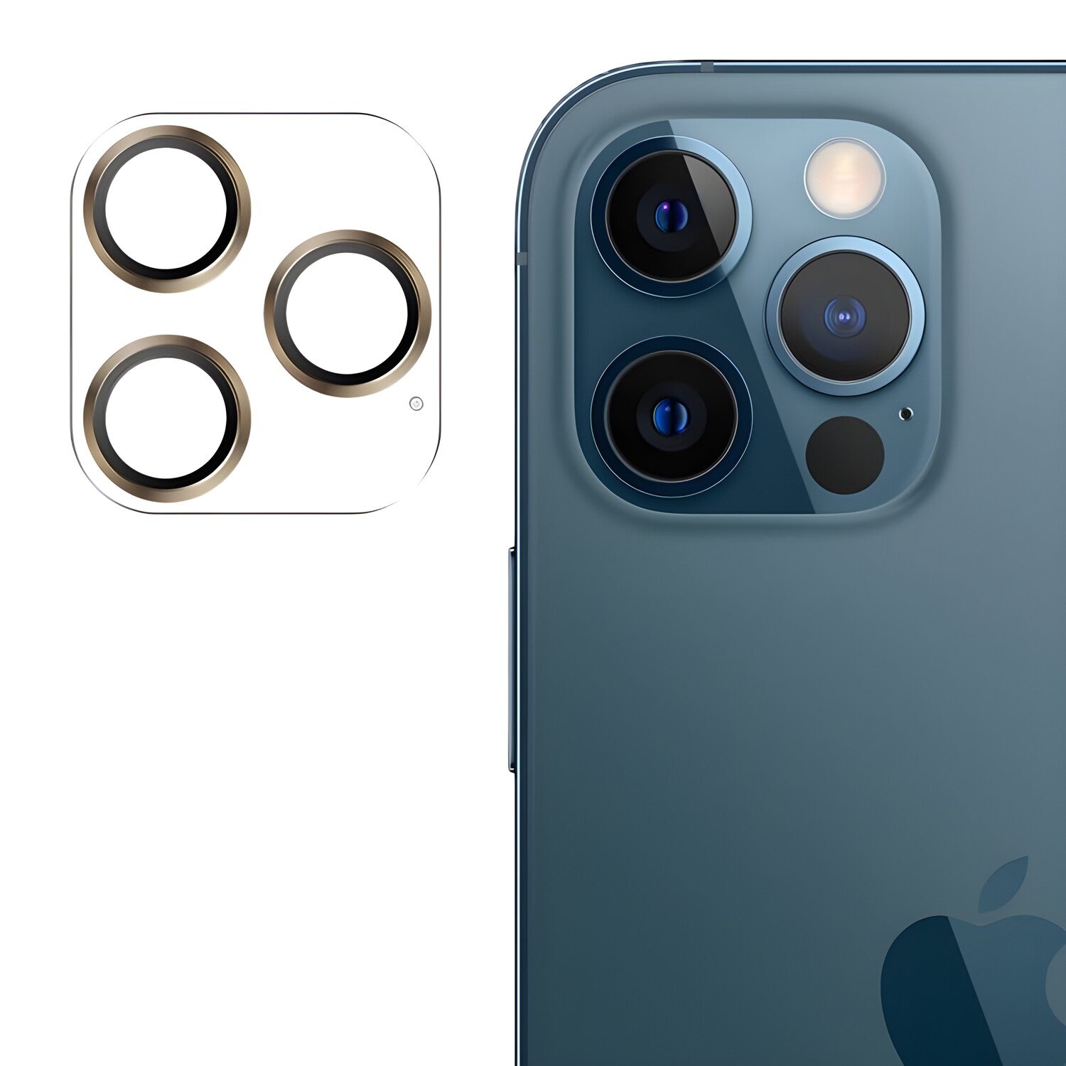 Zaštitno staklo za kameru Joyroom za Apple iPhone 12 Pro - Zlatna KP14021