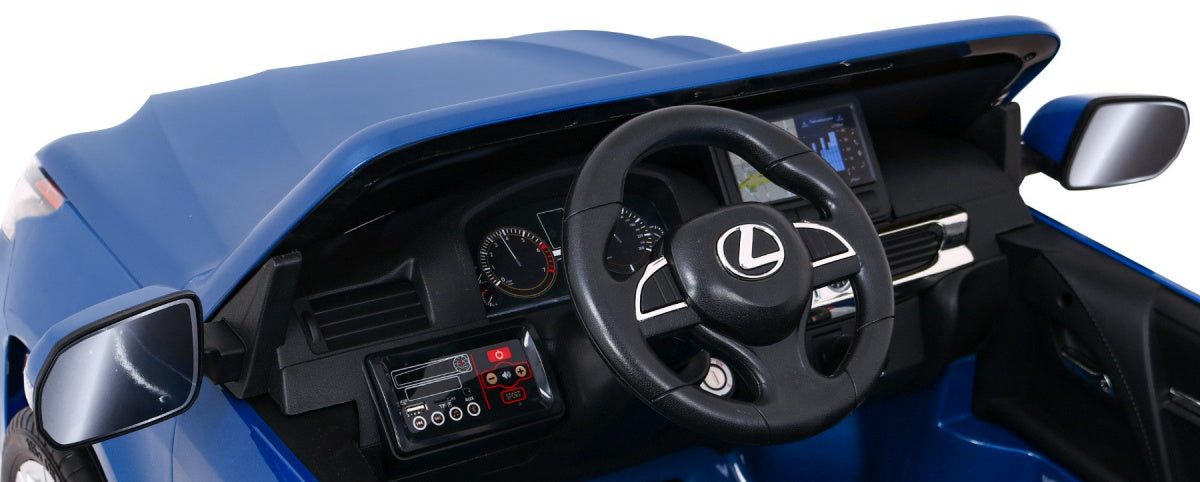 Licencirani auto na akumulator Lexus LX570 4x4 - dvosjed - plavi/lakirani
