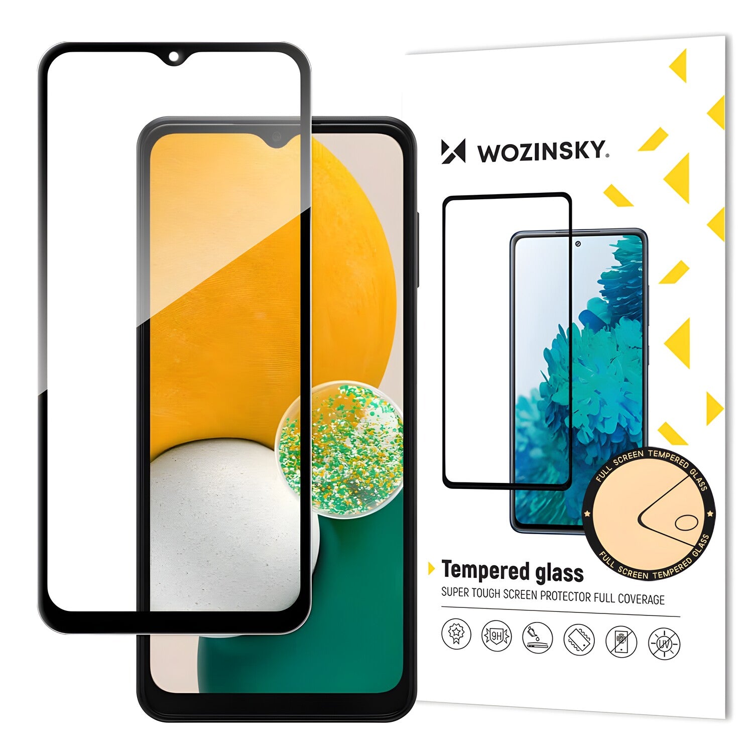 Wozinsky fleksibilno zaštitno staklo za pre Samsung Galaxy A13 5G/Galaxy A04s/Galaxy A04e/Galaxy A04/Galaxy A03 - Crna KP15097