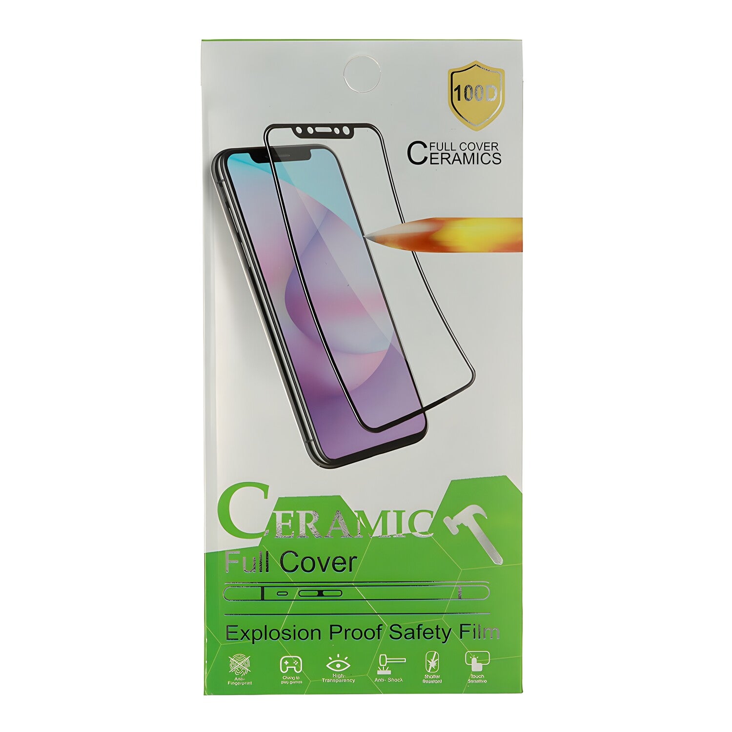 Flexibilna zaštitna folija za Samsung Galaxy S8 - Crna KP18233