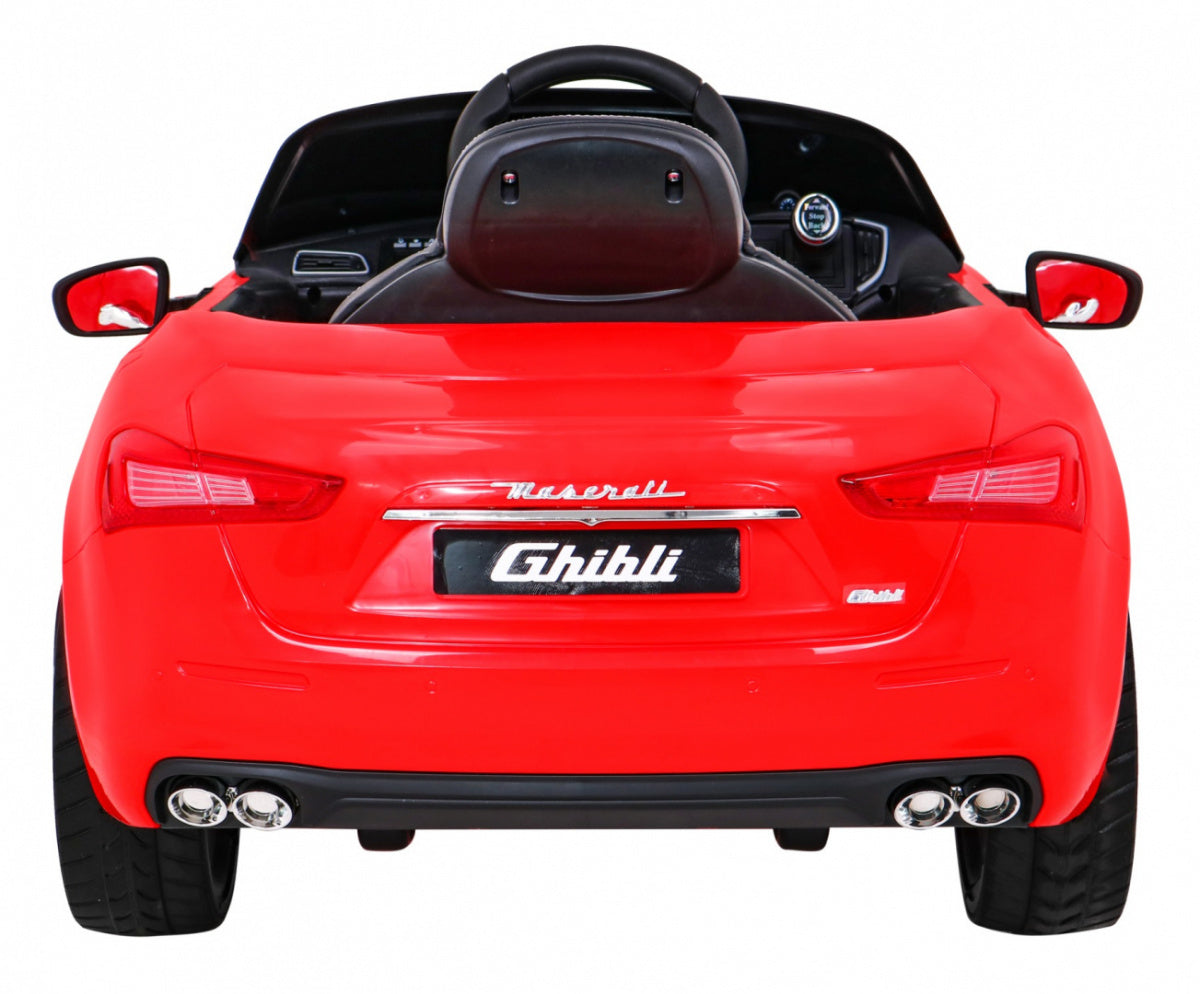 Licencirani auto na akumulator Maserati Ghibli - crveni