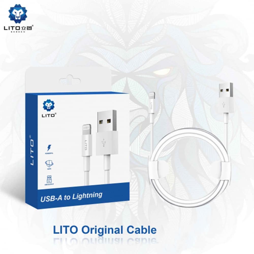 LITO - USB data kabel Lightning, 2M