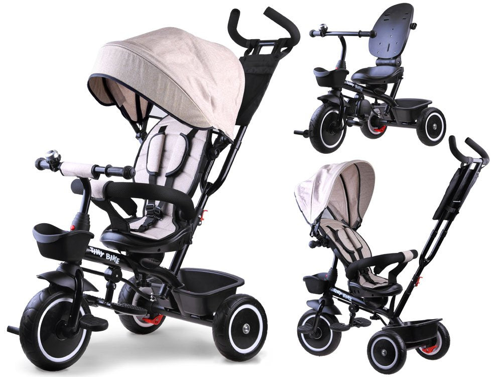 Tricikl Tiny Bike 3u1 – Beige