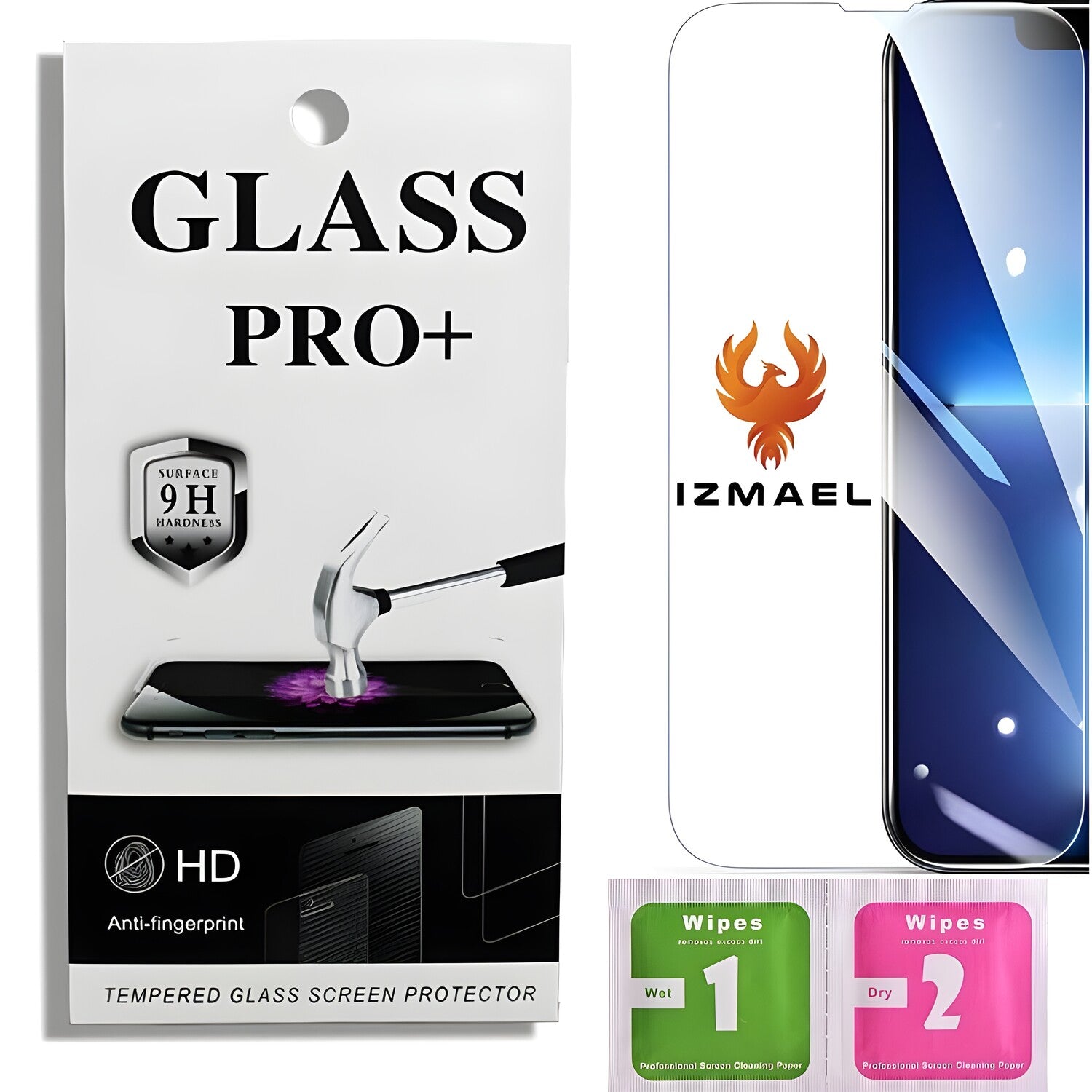 Prémično zaštitno staklo 9D Izmael za Realme C21 - Prozirna KP22893