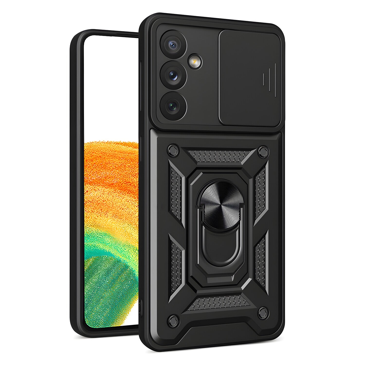 Hybrid Armor Camshield za Samsung Galaxy A34 - Crna KP24904