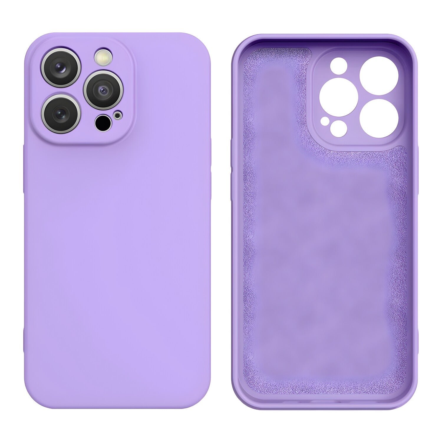 Silikonska futrola za Apple iPhone 13 Pro Max - Ljubičasta KP24983