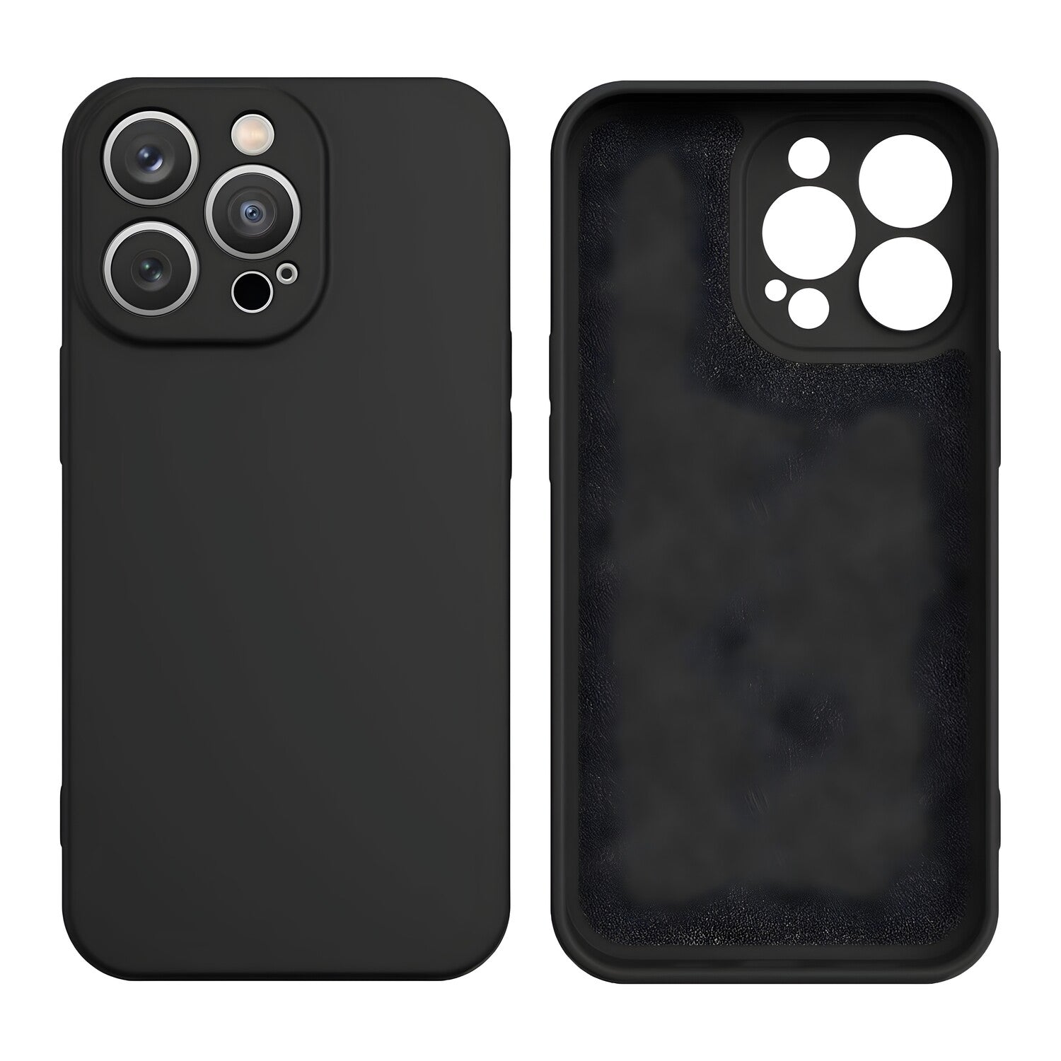 Silikonska futrola za Apple iPhone 13 Pro Max - Crna KP24984