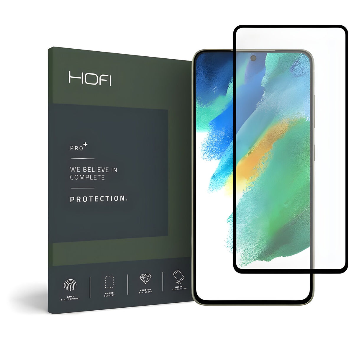 Hofi zaštitno staklo za Samsung Galaxy S21 FE - Crna KP25562