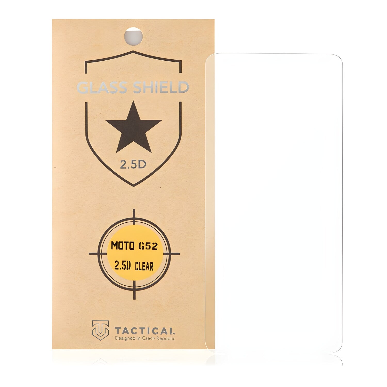 Tactical Glass Shield 2.5D staklo za Motorola Moto G52 - Prozirna KP25829