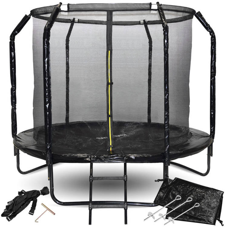 SkyFlyer trampolin crni – 244 cm